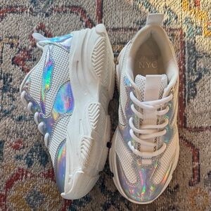 Kids Holographic Sneakers